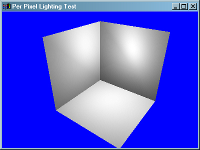 Per pixel lighting with no tessellation